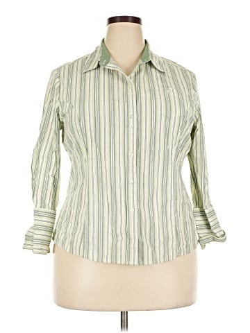 Riders 3/4 Sleeve Button-Down Shirt (view 1)
