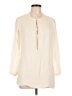Halston Heritage Ivory 3/4 Sleeve Blouse Size 6 - photo 1