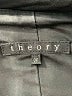 Theory 100% Leather Black Leather Jacket Size 00 - photo 6