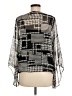 Quintessential 100% Polyester Black 3/4 Sleeve Blouse Size M - photo 2