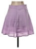 Unbranded Solid Purple Casual Skirt Size S (estimated) - photo 2