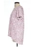 Ellen Tracy Hearts Pink Short Sleeve Blouse Size L - photo 5