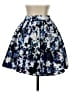 Express 100% Polyester Floral Blue Formal Skirt Size 00 - photo 2