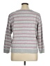 Talbots Stripes Gray Pullover Sweater Size 1X - photo 2