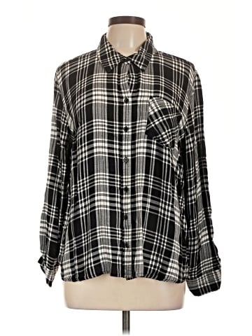 Style&Co Long Sleeve Button-Down Shirt (view 1)