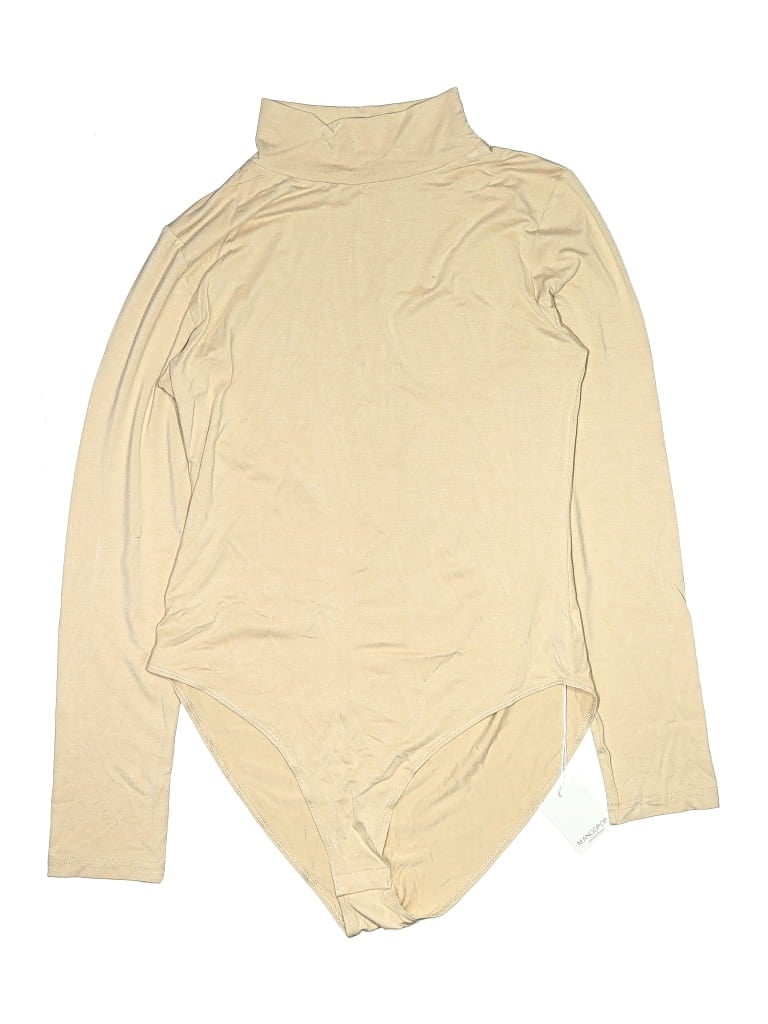 Mangopop Collection Bodysuit In Metallic