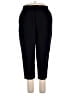 Blank NYC Solid Black Linen Pants Size XL - photo 1