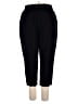 Blank NYC Solid Black Linen Pants Size XL - photo 2