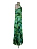 Xscape Tropical Green Cocktail Dress Size 4 - photo 4