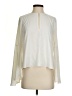 Intermix 100% Polyester Ivory Long Sleeve Blouse Size S - photo 1