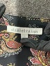 Daniel Rainn 100% Polyester Paisley Black Short Sleeve Blouse Size L - photo 7