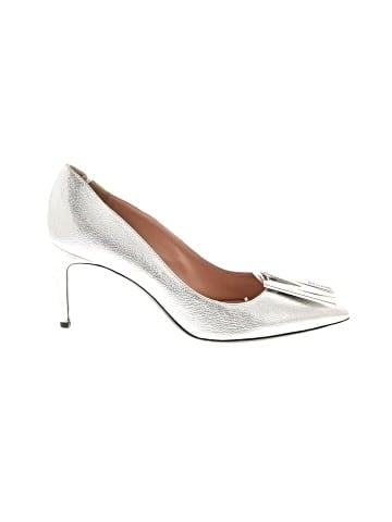Moschino  Logo Monogram Leather Pumps (view 1)