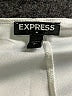 Express Outlet 100% Polyester Solid Ivory Casual Dress Size S - photo 7