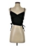 LA Hearts 100% Polyester Black Sleeveless Top Size S - photo 1