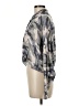 Fate 100% Rayon Camo Gray Long Sleeve Blouse Size M - photo 5