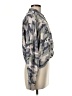 Fate 100% Rayon Camo Gray Long Sleeve Blouse Size M - photo 4