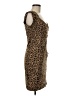 Twenty One Animal Print Brown Cocktail Dress Size M - photo 4