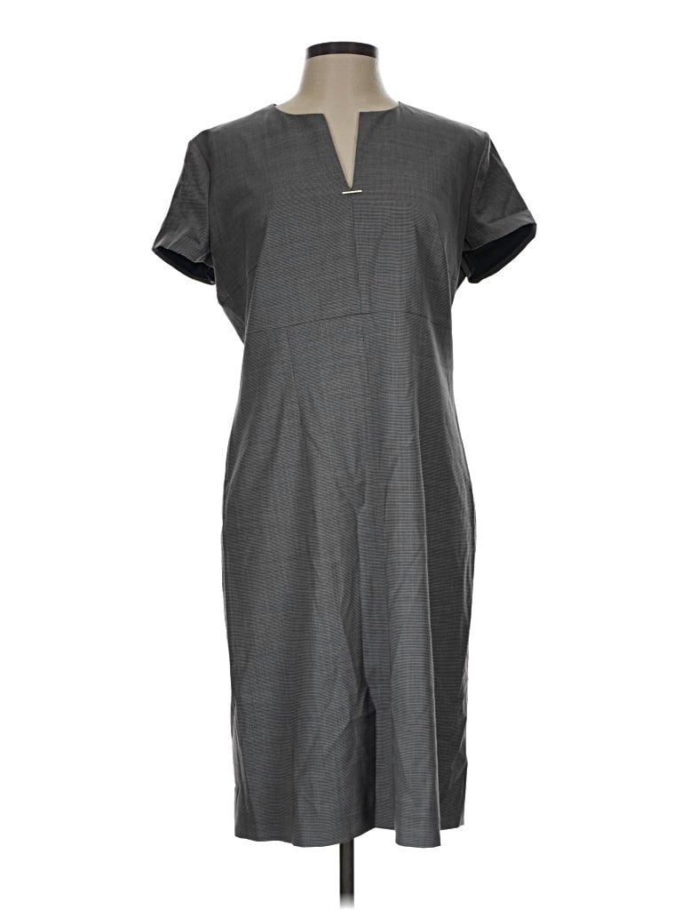 Pre-owned Boss By Hugo Boss Casual Dress In Gray