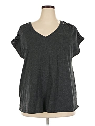 Lane Bryant Short Sleeve Top (view 1)