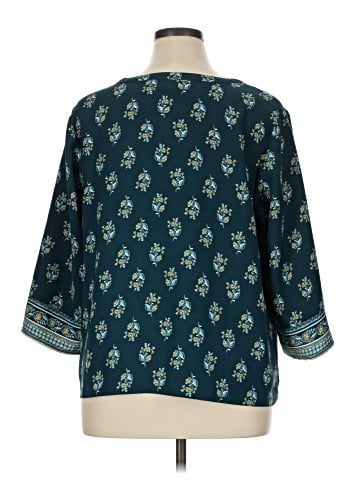 J.Jill 3/4 Sleeve Blouse (view 2)
