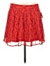 Old Navy 100% Polyester Paisley Red Casual Skirt Size Lg Petite - photo 1