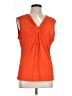 Classiques Entier Orange Sleeveless Blouse Size L - photo 1