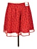 Old Navy 100% Polyester Paisley Red Casual Skirt Size Lg Petite - photo 2