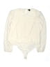 Express Ivory Long Sleeve Blouse Size XL - photo 1