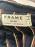 FRAME 100% Silk Stripes Blue Casual Dress Size S - photo 7