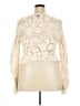 Aqua 100% Cotton Ivory Cardigan Size XXL - photo 2