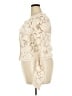 Aqua 100% Cotton Ivory Cardigan Size XXL - photo 5
