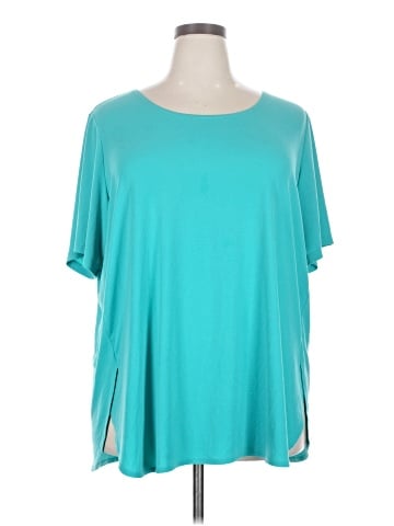 Susan Graver Short Sleeve T-Shirt (view 1)