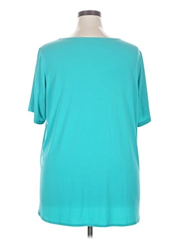 Susan Graver Short Sleeve T-Shirt (view 2)
