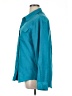 Central Park West Teal Long Sleeve Button-Down Shirt Size XL - photo 5