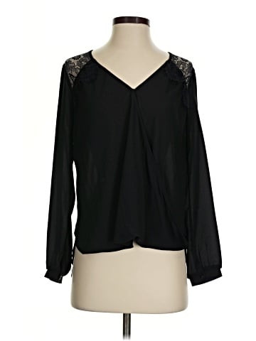 Astr Long Sleeve Blouse (view 1)