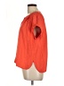Rose + Olive Orange Short Sleeve Blouse Size L - photo 5