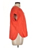 Rose + Olive Orange Short Sleeve Blouse Size L - photo 4