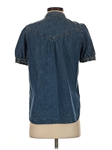 Pilcro Short Sleeve Henley (view 2)