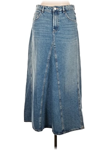 Zara Denim Skirt (view 1)