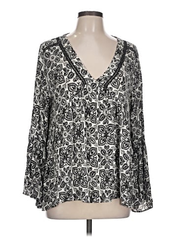Eri + Ali 3/4 Sleeve Blouse (view 1)