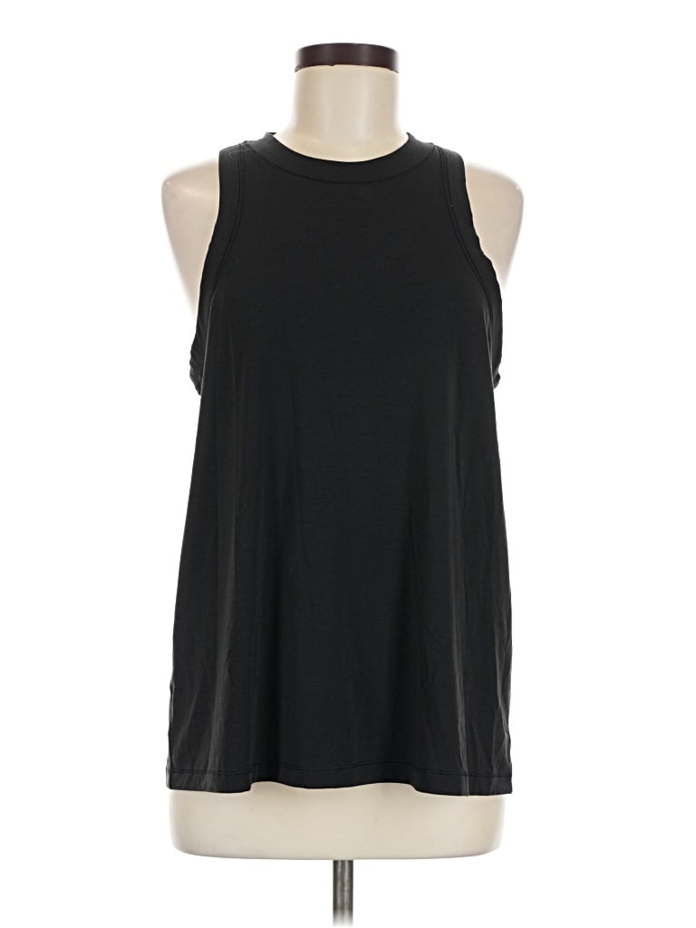 Pre-owned Lululemon Athletica Sleeveless T-shirt In Black