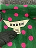 Boden 100% Silk Polka Dots Green Blouse Size 12 - photo 7