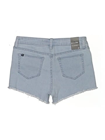 Black Heart Denim Shorts (view 2)