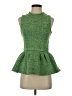 Tibi 100% Polyester Green Sweater Vest Size S - photo 1