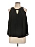 Xhilaration Black Sleeveless Blouse Size L - photo 1