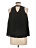 Xhilaration Black Sleeveless Blouse Size L - photo 2