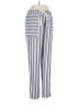 Vince Camuto Stripes Silver Linen Pants Size S - photo 1