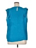 Elle Blue Sleeveless Blouse Size XL - photo 2
