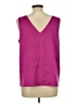 Assorted Brands Purple Sleeveless Blouse Size L - photo 2