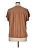 J.Jill Tan Short Sleeve Blouse Size XL Petite - photo 2